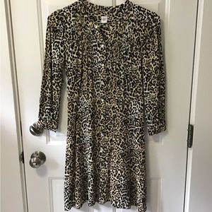 Leopard Print Dress